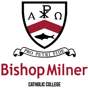 bishop milner catholic college logo